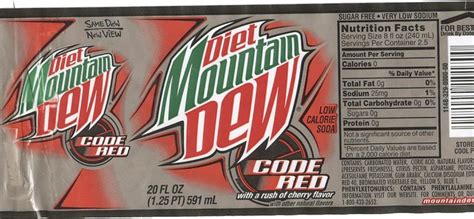 mtn dew codes|mt dew code red diet.